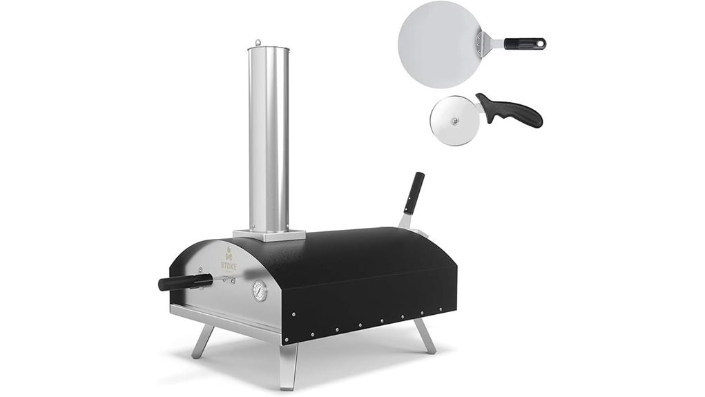 outdoor wood pellet oven