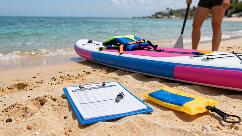 paddle board safety practices