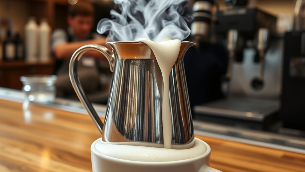 perfect milk steaming technique