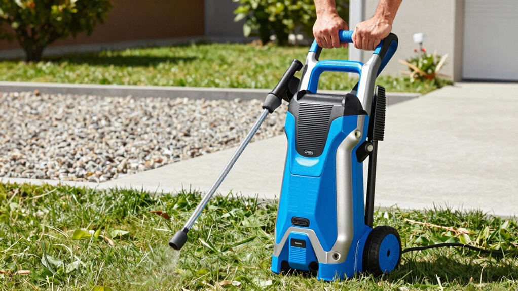 portable and lightweight pressure washer
