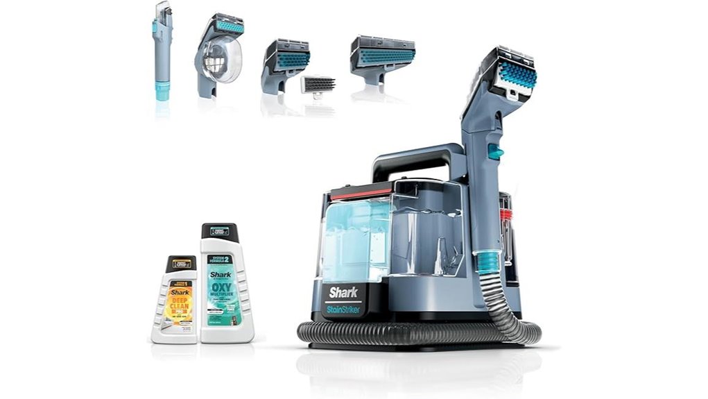 portable carpet cleaner device