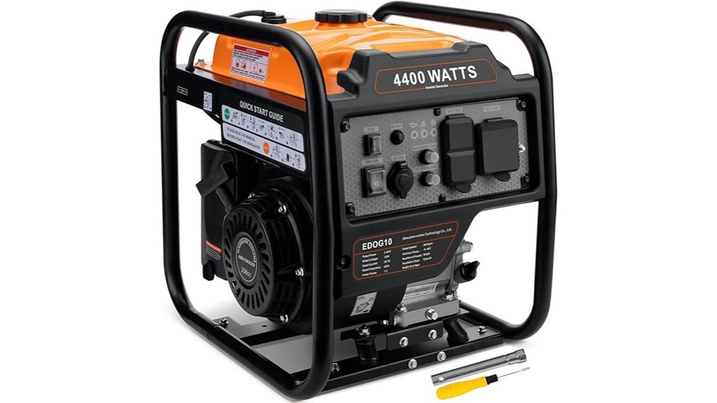 portable gas inverter generator