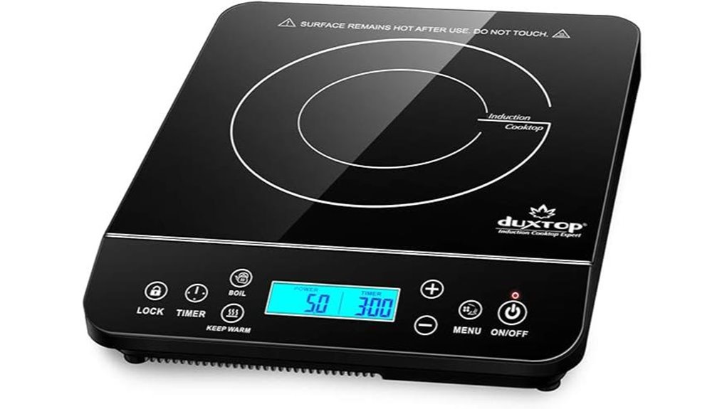portable high power induction cooktop