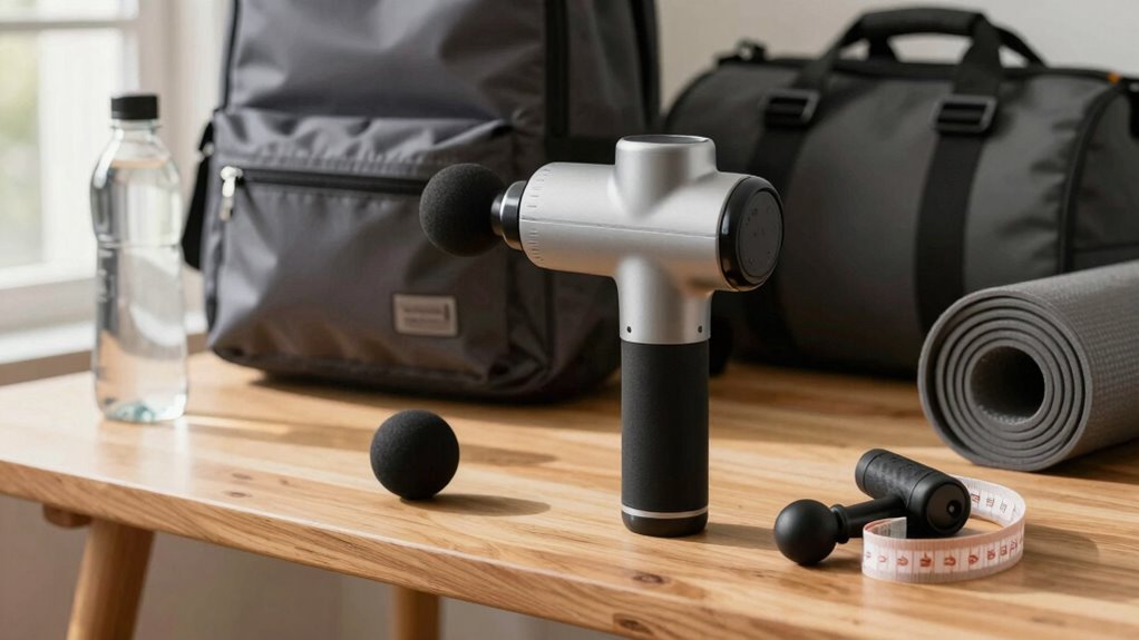 portable massage gun features