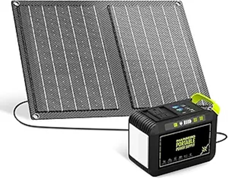 portable solar power solution