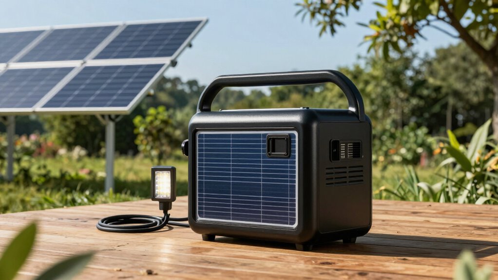 portable solar power solution
