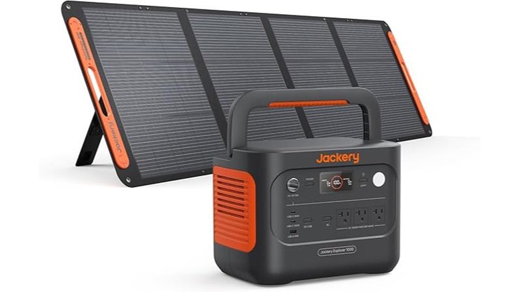 portable solar power system