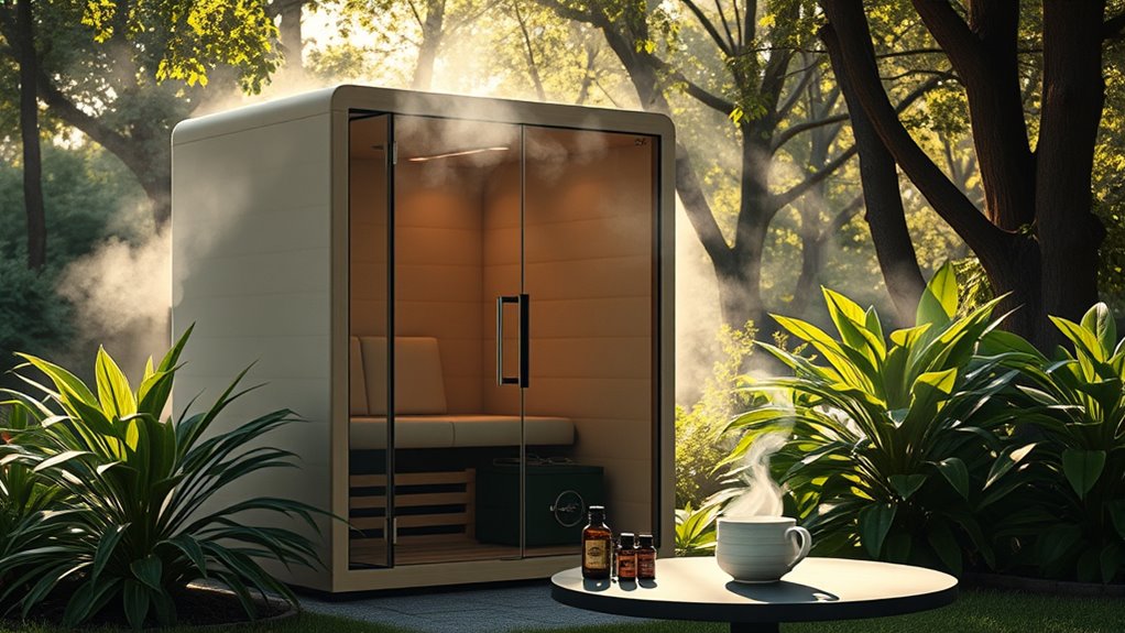 portable steam sauna considerations
