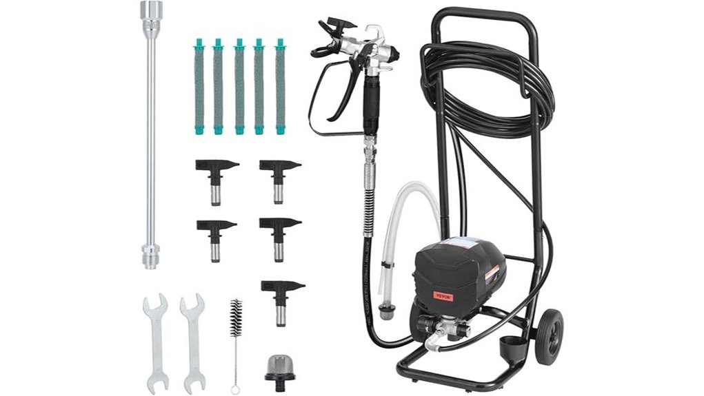powerful airless paint sprayer