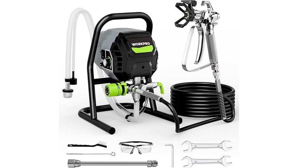 powerful airless paint sprayer