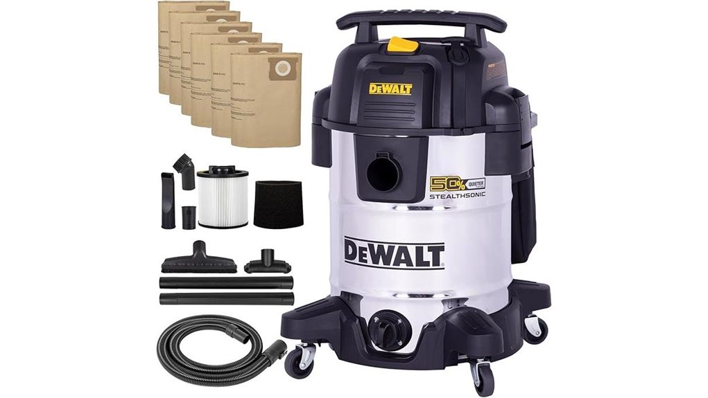 powerful wet dry vacuum