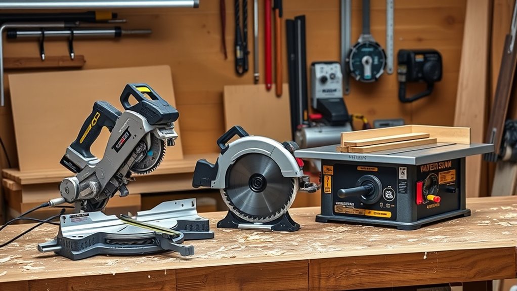 precise angled wood cuts