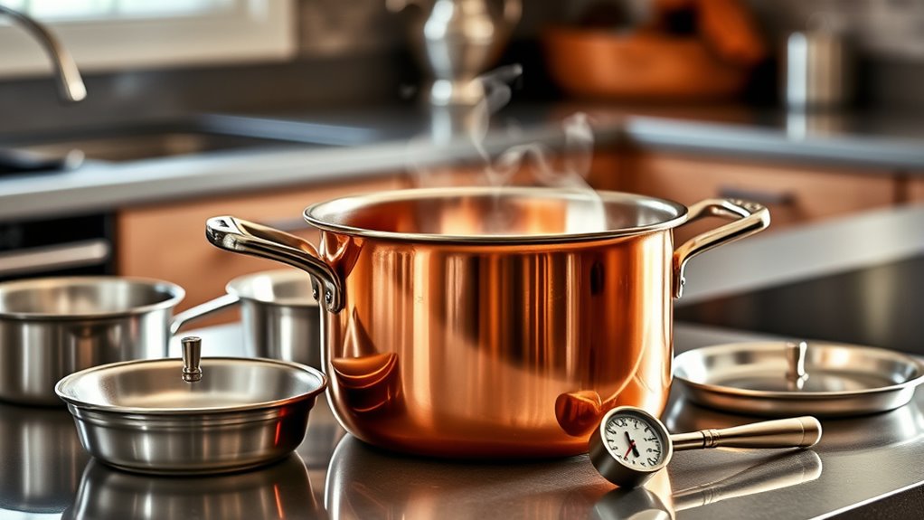 precision cooking with copper