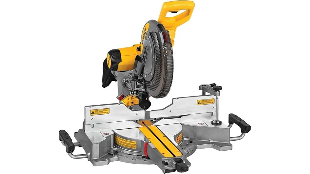 precision miter saw features