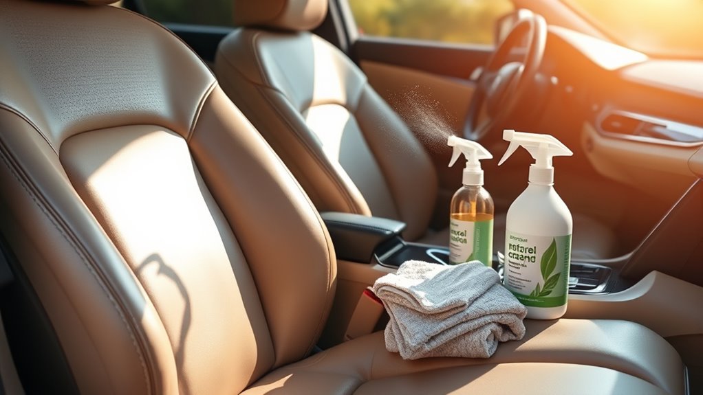 prepare car seats properly
