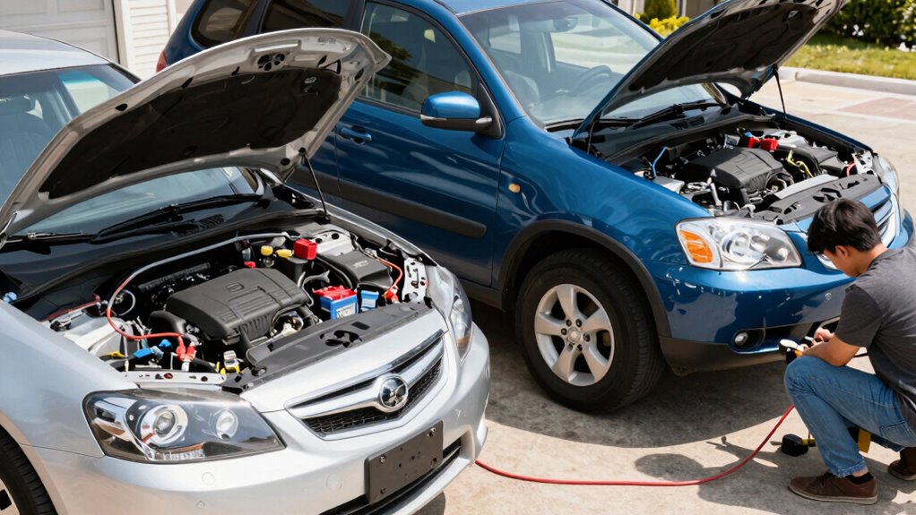 prepare vehicles for jump