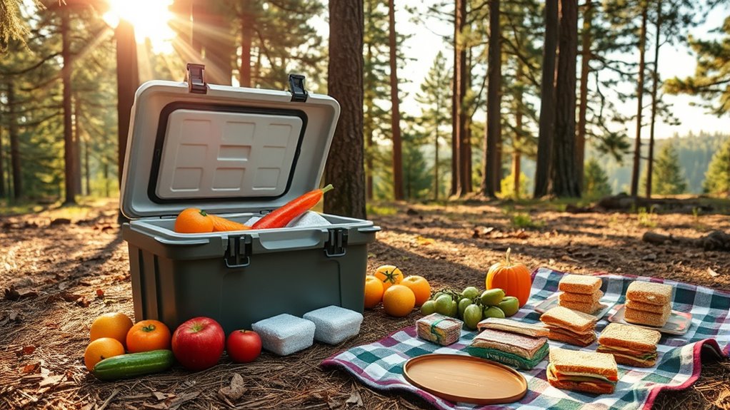 prevent food spoilage camping