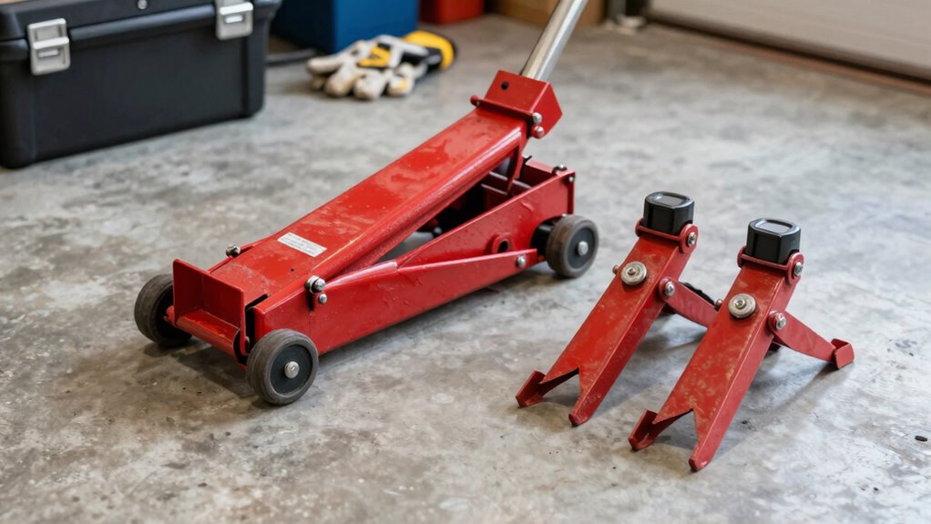 prioritize floor jack safety