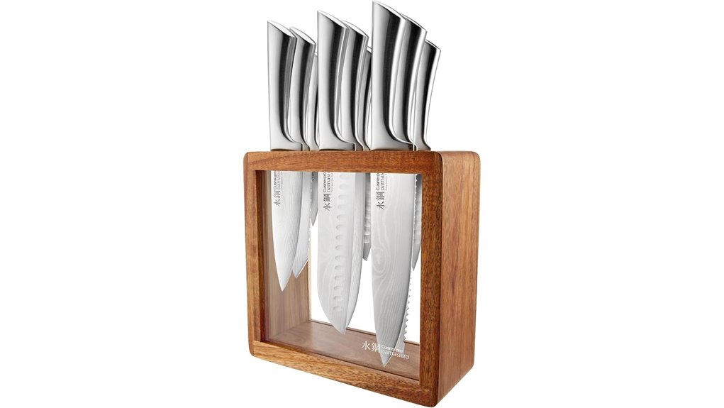 professional knife block set