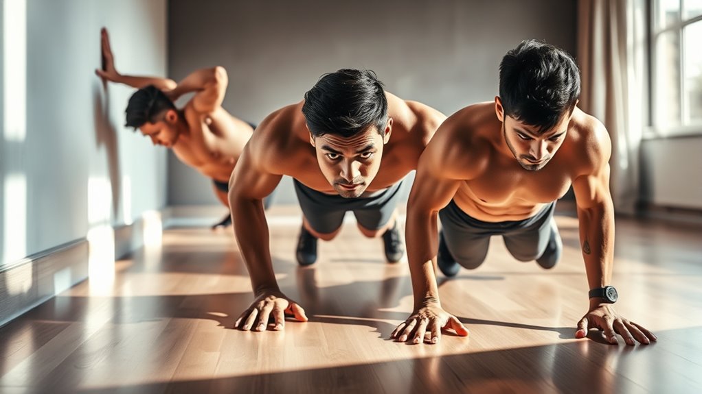 progressive push up techniques explained