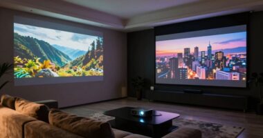 projector or tv choice