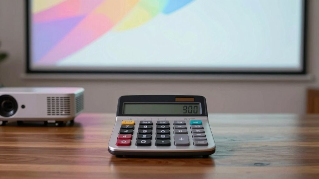 projector screen size considerations