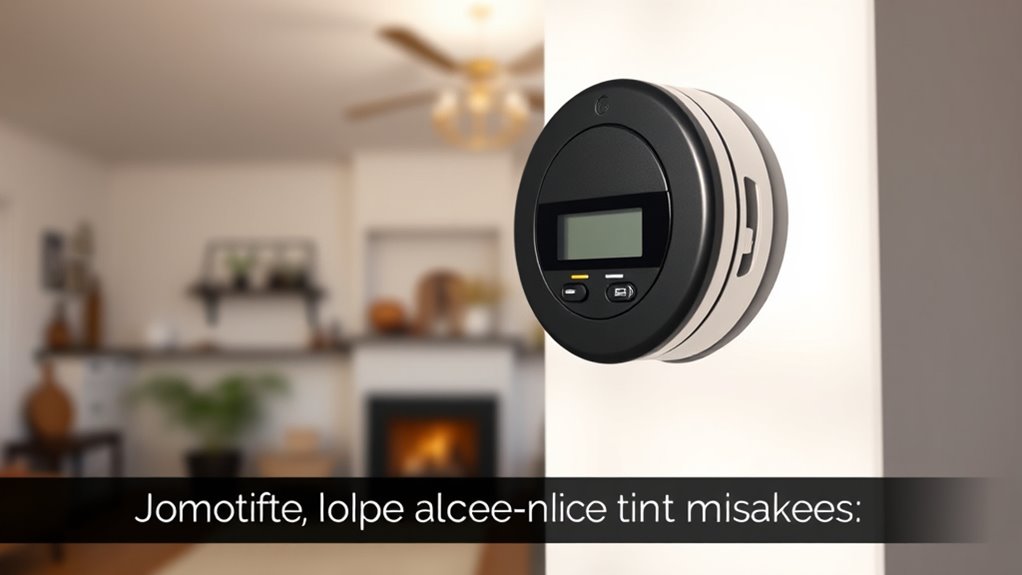 proper co detector placement