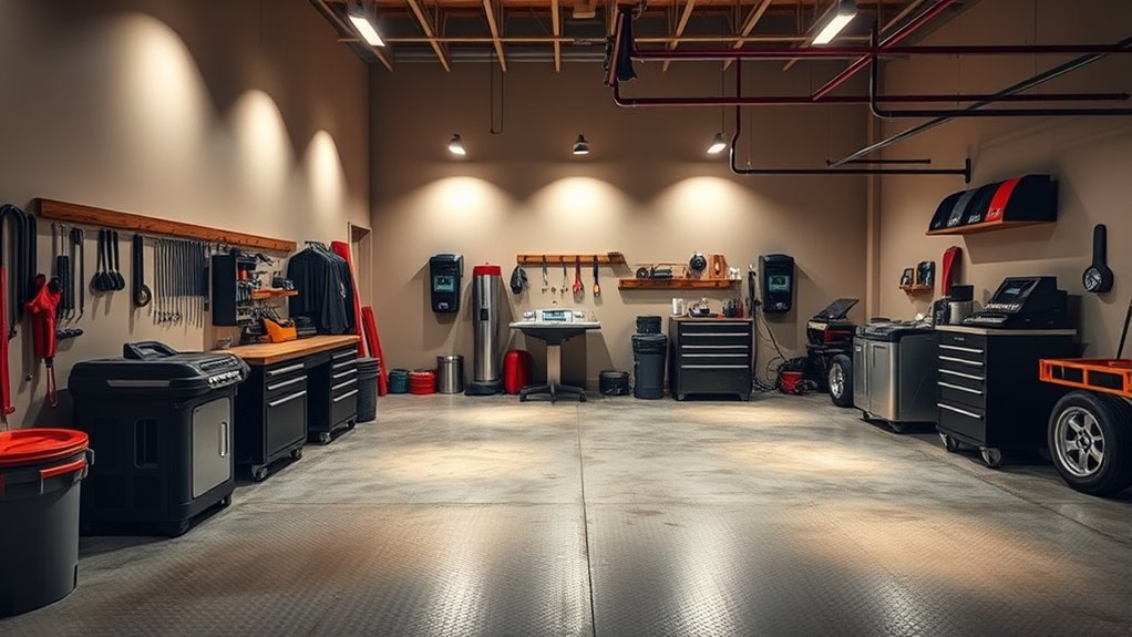 proper garage lighting essential