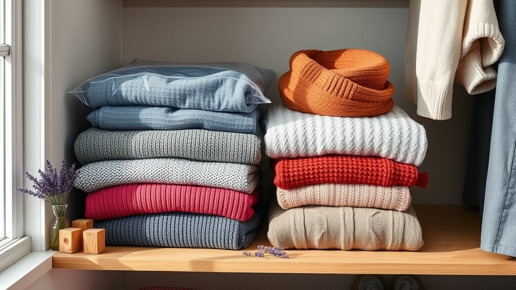 proper seasonal clothing storage