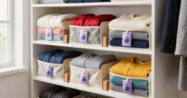 properly store winter clothes