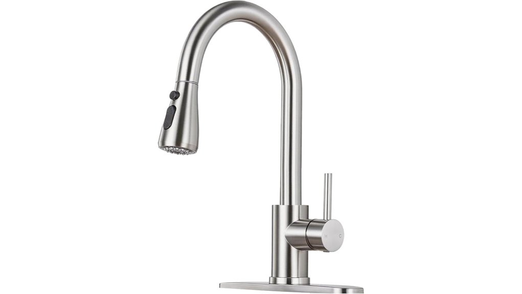 pull down sprayer faucet