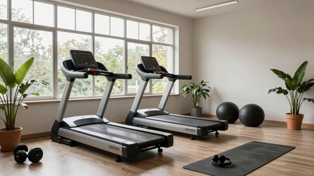 quiet compact gym equipment