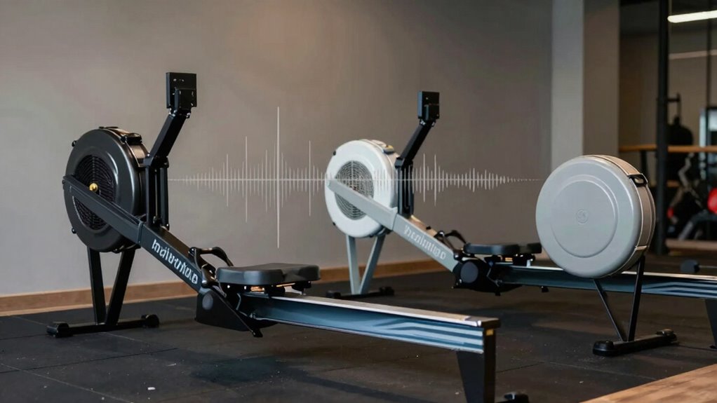 quiet rowing machine options