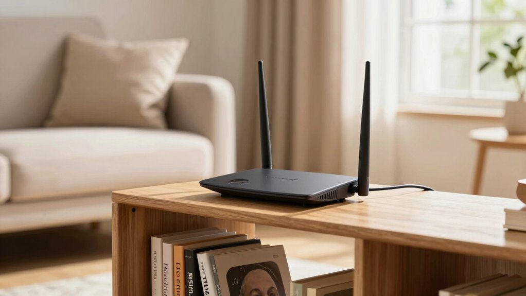 raise router for better signal