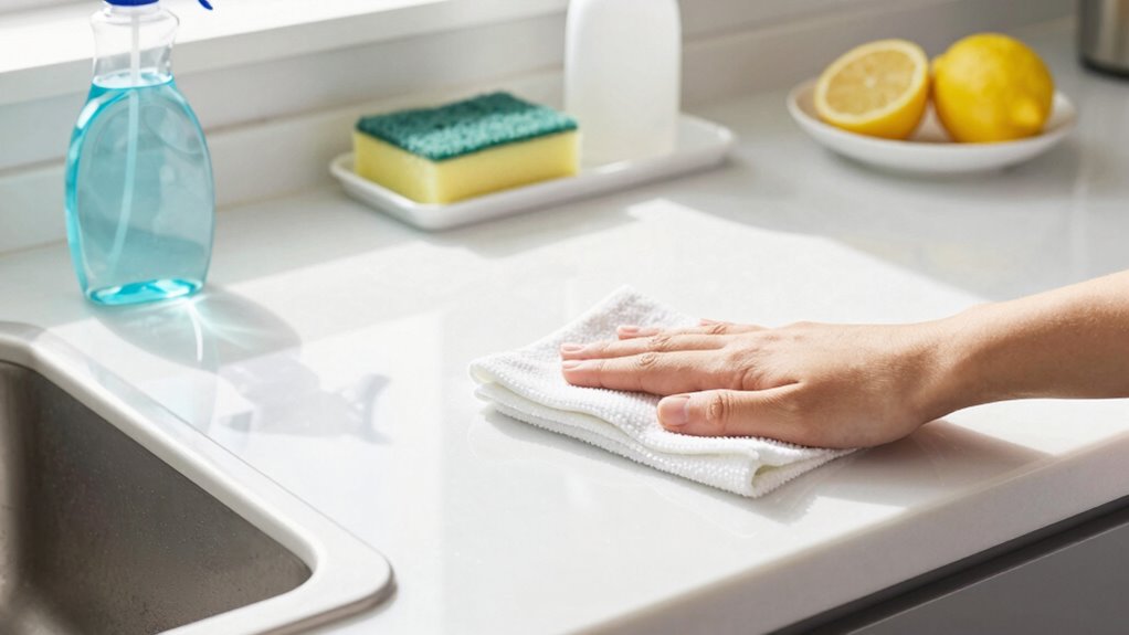 regular surface cleaning prevents mold