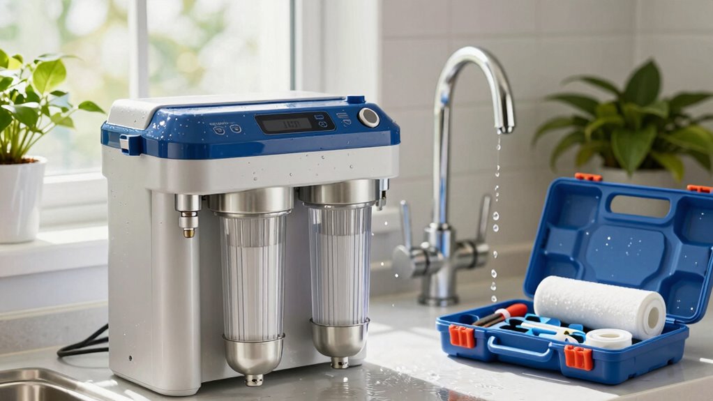 regular water system maintenance