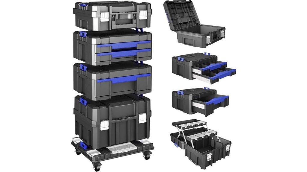 rolling tool box organizer