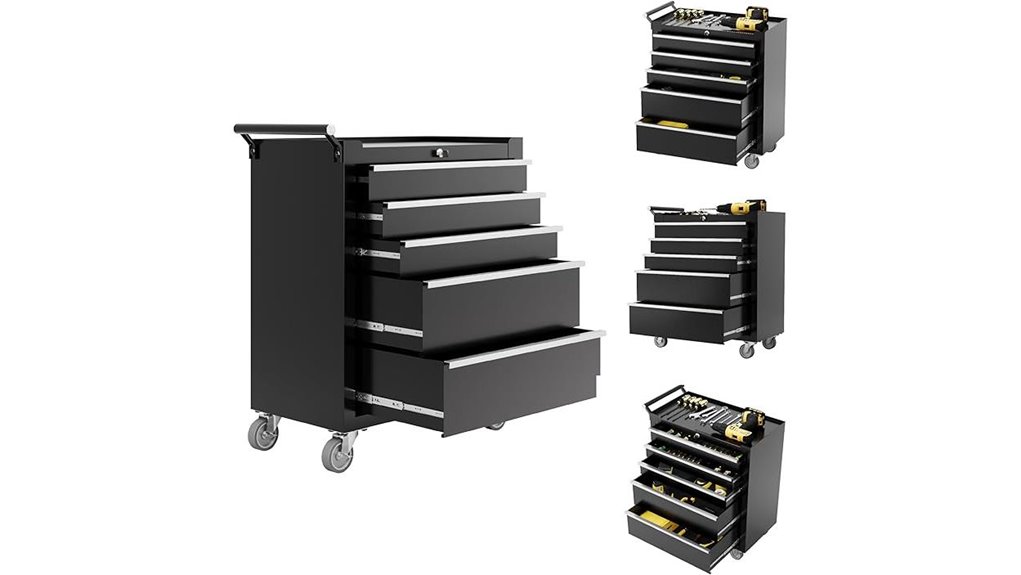 rolling tool chest drawers