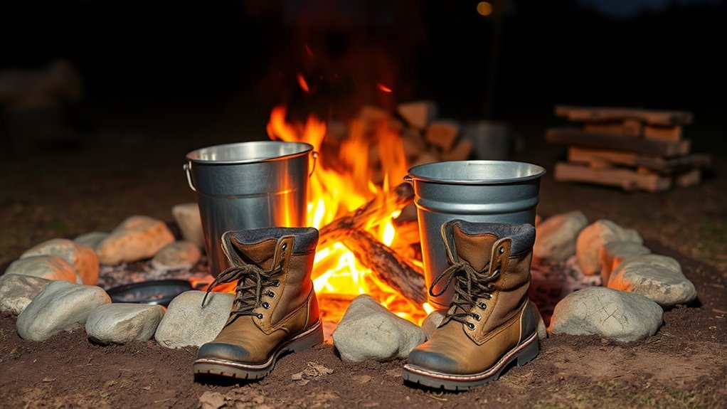safe campfire building tips