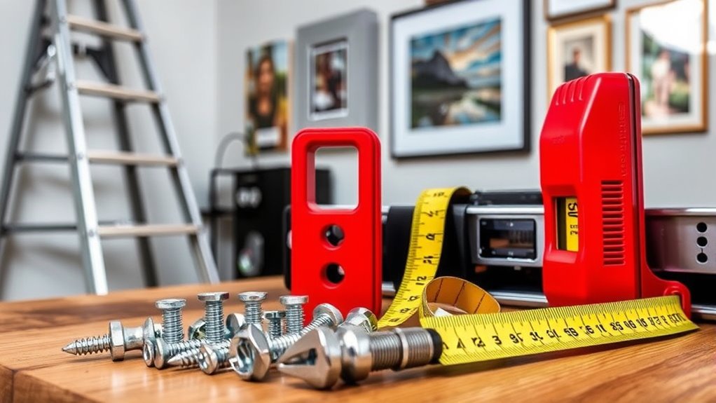 safe hanging essential tools