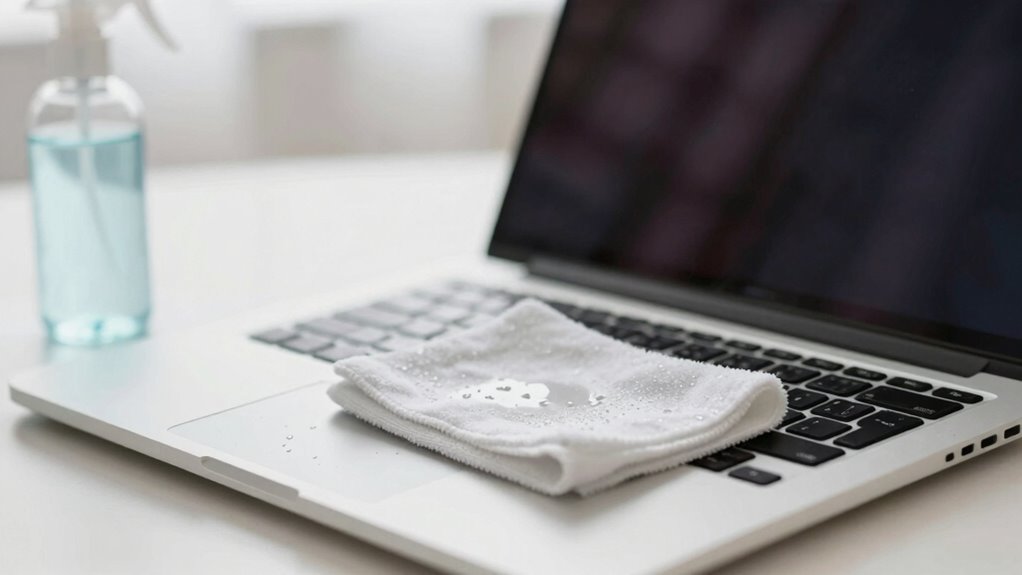 safe laptop screen cleaning