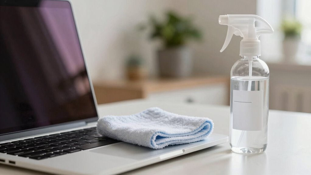 safe laptop screen cleaning