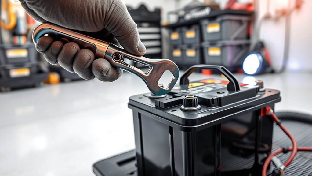 safely disconnect car battery