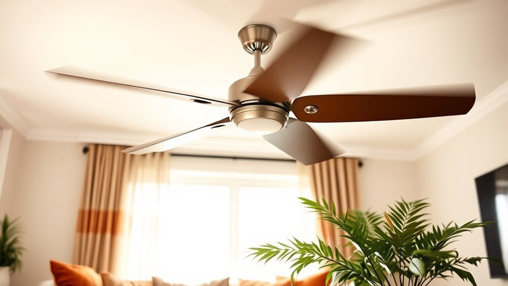 seasonal ceiling fan adjustments