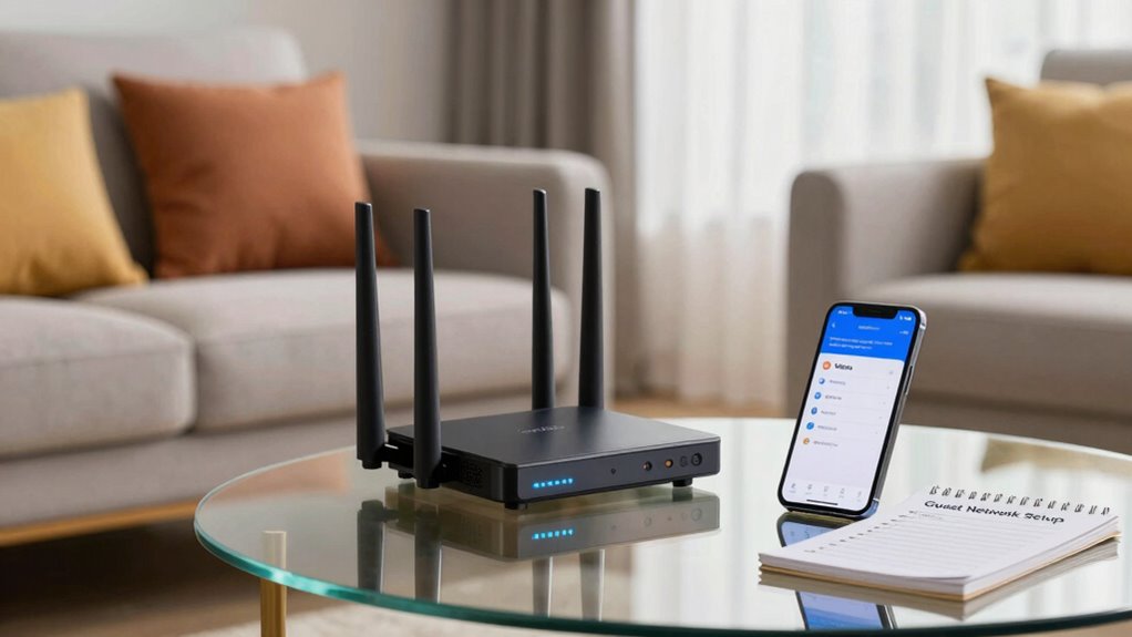 secure guest network setup