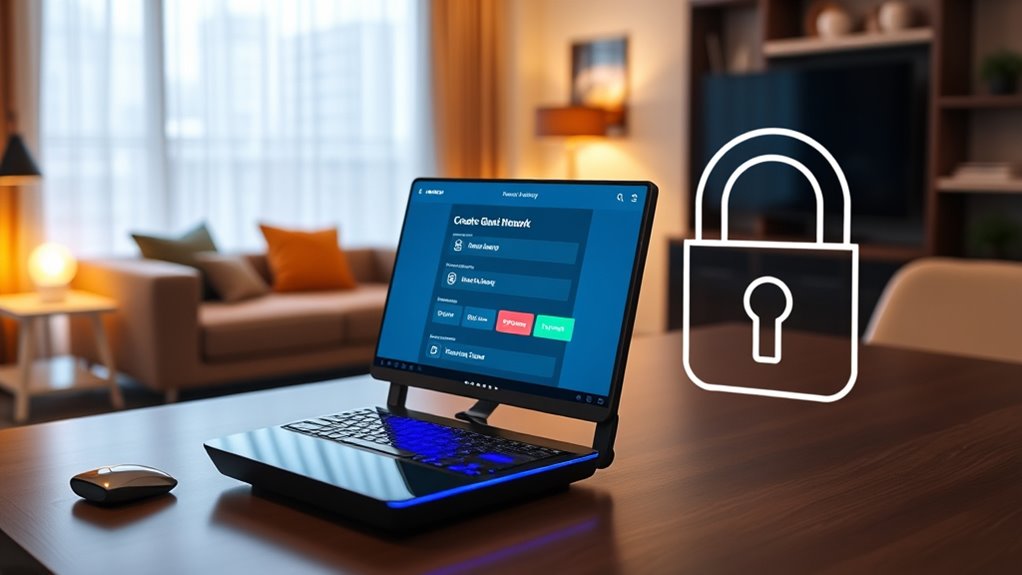 secure guest wi fi network