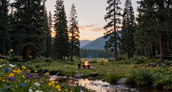 selecting an ideal campsite