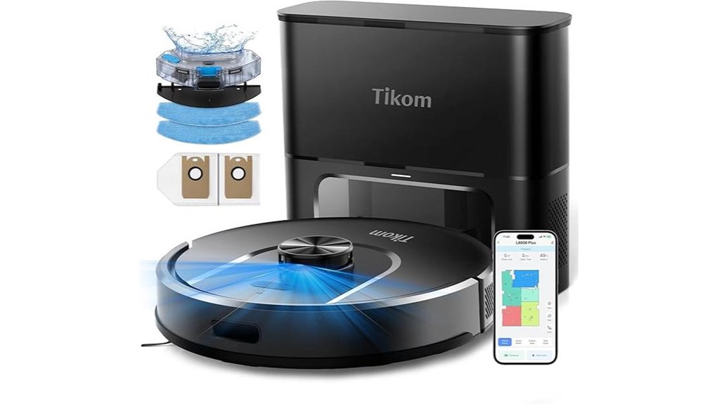 self emptying robotic cleaner