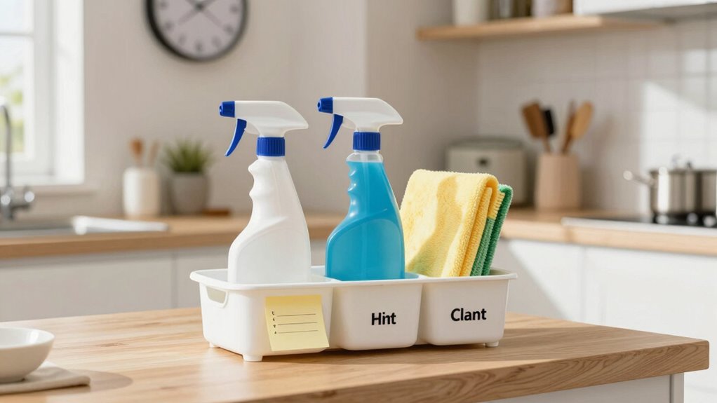 set achievable cleaning goals