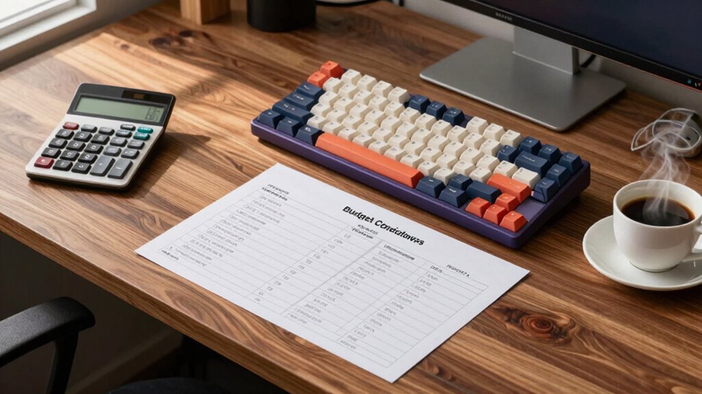 setting a mechanical keyboard budget